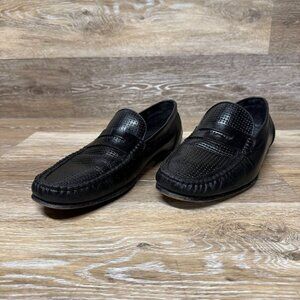 Bostonian Men's Black Leather Loafer Size 10.5M